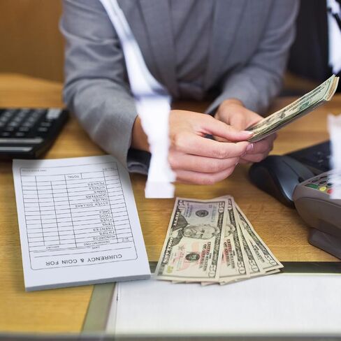 800 قطعة من نماذج تسجيل العملات والعملات المعدنية مقاس 5.5 × 4.25 بوصة أوراق تسجيل العملات الورقية والعملات المعدنية ونماذج الإيداع البنكي لجمع التبرعات المدرسية والكنيسة أو المدارس المسيحية والجامعات in Saudi Arabia