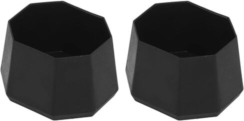 غطاء مؤخرة مضرب التنس، قطعتان من غطاء مؤخرة مضرب التنس، غطاء طرفي من السيليكون لمضرب كرة المضرب باللون الأسود in Kuwait