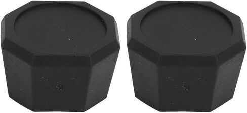 غطاء مؤخرة مضرب التنس، قطعتان من غطاء مؤخرة مضرب التنس، غطاء طرفي من السيليكون لمضرب كرة المضرب باللون الأسود in Kuwait