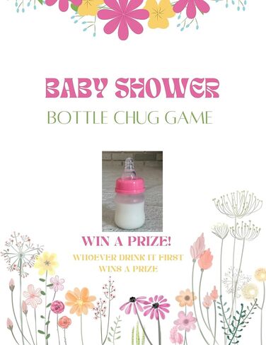 Baby Shower Games- Chug Milk Bottles in Kuwait