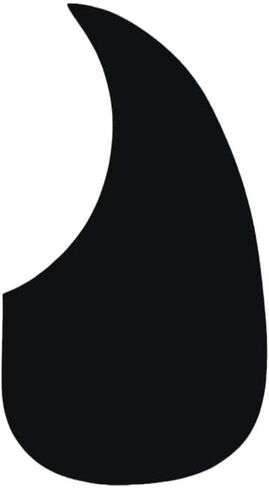 أسود ذاتي اللصق للجيتار الصوتي Pickguard Pick Guard لوحة الخدش، الطائر الطنان والماء على شكل ذاتي اللصق، ملحقات الجيتار الرائعة هدايا أجزاء الجيتار الصوتية والكلاسيكية in Saudi Arabia