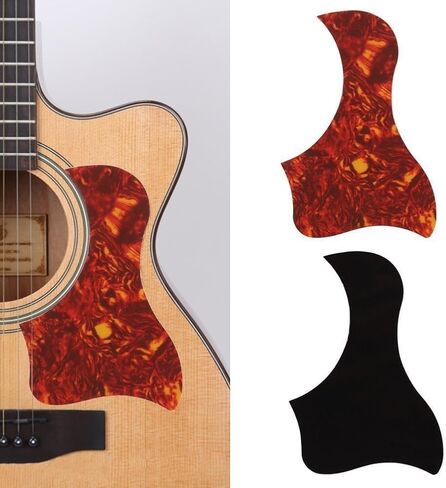 أسود ذاتي اللصق للجيتار الصوتي Pickguard Pick Guard لوحة الخدش، الطائر الطنان والماء على شكل ذاتي اللصق، ملحقات الجيتار الرائعة هدايا أجزاء الجيتار الصوتية والكلاسيكية in Saudi Arabia