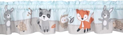 Bedtime Originals Woodland Friends Window Valance, Multicolor in Saudi Arabia