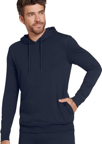 Jockey Men's Casualwear Lightweight Fleece Pullover Hoodie in Saudi Arabia