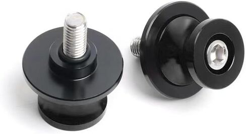 دراجة نارية 2 قطعة 10 مللي متر CNC سوينغ الذراع المتزلجون بكرات سوينغ الذراع حامل المسمار لياماها هوندا كاواساكي سوزيكي (ذهبي) in Kuwait