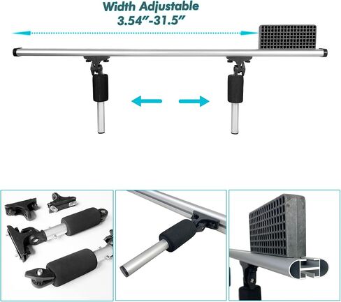 حامل محرك الكاياك، طقم تثبيت محرك التصيد على حامل الكاياك من أجل الجلوس على القمة وفتحات سكابر لصيد الأسماك / مسارات تثبيت الكاياك in Kuwait
