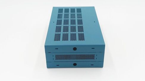 علبة صندوق الضميمة الإلكترونية DIY 2U 87 × 178 × 305 ملم. الألومنيوم الأزرق الكامل in Kuwait