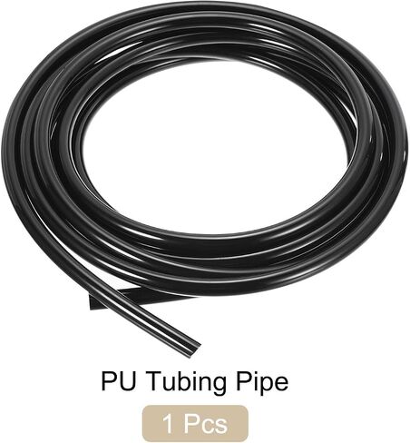 Pneumatic Tubing Pipe,3.2mm x 2mm Clear PU Polyurethane Tube,32.8FT 10M,PU Air Line Tubing Hose Tubes for Air Compressor,Fluid Transfer,Air Brake in Saudi Arabia