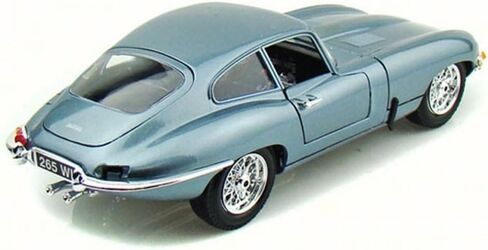لعبة سيارة جاكوار E-Type كوبيه من Bburago 1961، باللون الأزرق 12044 - مقياس 1/18 in Saudi Arabia
