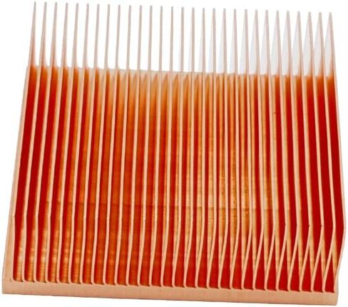 Pure Copper Heatsink 2.36 x 2.36 x 0.79 inch / 60 x 60 x 20 mm Skiving Fin Heat Sink Radiator for Electronic CHIP LED Cooling in Saudi Arabia