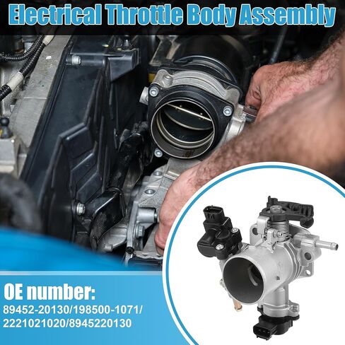 Electronic Throttle Body Assembly No.2221021020/8945220130 Engine Throttle Body for Toyota YARIS 2005-2016 in Saudi Arabia