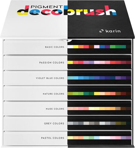 Karin Marker DECOBRUSH Marker Master, One Size, Mullticolor in Saudi Arabia