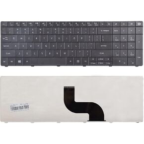 استبدال لوحة المفاتيح متوافق مع البوابة NE51B NE522 NE722 NV570P NE56 NE56R NE71B NE56R48u NE56R41u NE56R42u NE56R43u NE56R45u NE56R31U NE56R34U Series كمبيوتر محمول باللون الأسود بتصميم أمريكي