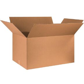 36x24x20 Corrugated Boxes, Large, 36L x 24W x 20H, Pack of 5 | Shipping, Packaging, Moving, Storage Box for Home or Business, Strong Wholesale Bulk Boxes