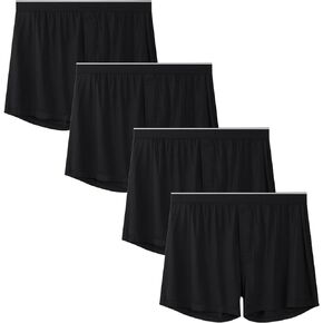 VISSAY Men's ComfortSoft Underwear Boxers Cotton Soft Moisture-Wicking Jersey Boxers