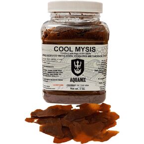 الجمبري المالح Direct Cool Mysis رقائق السمك الاستوائية الغنية بطحالب HUFA العالية، 3 أونصة (85 جم)