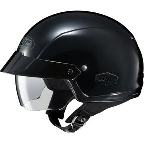 HJC is Men's Cruiser Motorcycle Helmet - Matte Black / Large