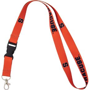 Desert Cactus Syracuse University SU Cuse Orange Car Keys ID Badge Holder Lanyard Keychain Detachable Breakaway Snap Buckle (Orange)