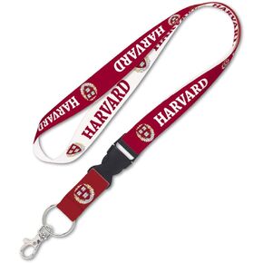 Wincraft NCAA Harvard University Crimson Premium Lanyard Key Chain, 23 inches Long
