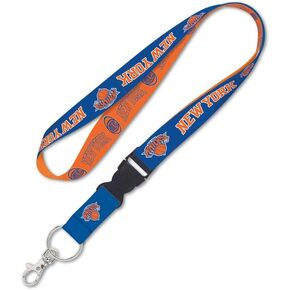 NBA New York Knicks Lanyard with Detachable Buckle, 3/4"