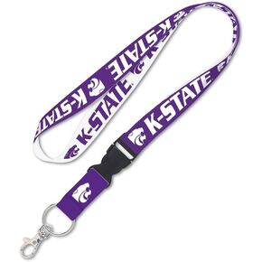 NCAA Kansas State University Lanyard with Detachable Buckle