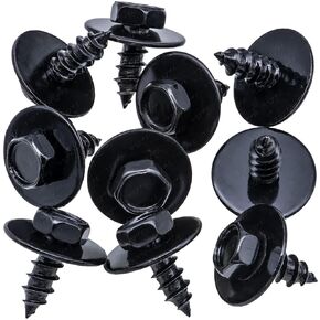 Rexka 30pcs Fender Liner Under Cover Screw Bolt Compatible with 90159-60496 Toyota Lexus