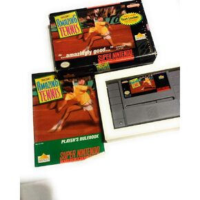 DAVID CRANE'S AMAZING TENNIS SUPER NINTENDO SNES [Super Nintendo] (Renewed)