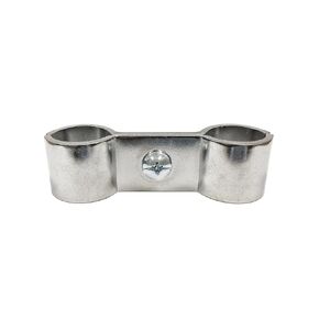 Nexel Wire Shelf Post Clamp, 3.625"W x 1.375" Space, Chrome