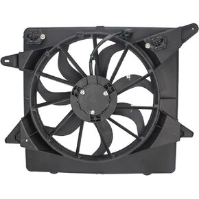 AUTOKAY Engine Radiator Cooling Fan Assembly Compatible with Cadillac SRX 2010-2016 GM3115234