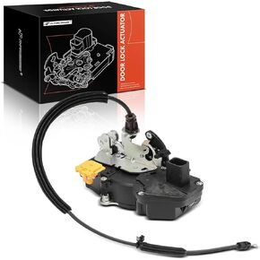 A-Premium Rear Left Door Latch Lock Actuator Compatible with Chevrolet, GMC & Cadillac Vehicles - Silverado 1500/2500 HD/3500 HD, Sierra 1500/2500 HD/3500 HD, Yukon XL 1500/2500, Suburban 1500/2500