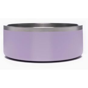4Knines Dog Bowl Stainless Steel Non-Slip Bottom for Food and Water (Black)