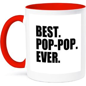 كوب 3dRose Best Pop، 11 أونصة، أسود