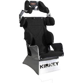 Kirkey 70170KIT Seat and Cover (17 in 70 Series), Black