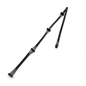 PCI-e 6-pin Male to 4 SATA Female Power Splitter Cable for Module RM650X RM750X RM850X RM1000X