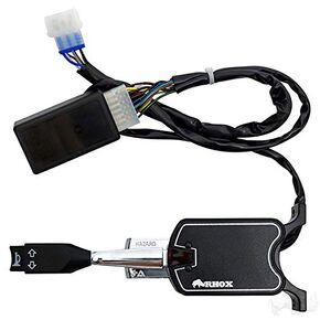 RHOX Universal Golf Cart Turn Signal Switch with Horn Button, 7 Wire
