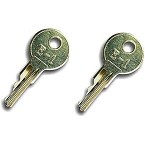 Automotive Authority LLC EZGO Gas & Electric Golf Cart Replacement Ignition Keys (1982-Up) 17063-G1