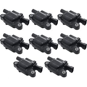 Ignition Coils 8 Packs UF413 For Chevy Camaro Silverado 1500 2500 3500 HD Suburban Tahoe Sierra Yukon XL Denali 2007-2014 5.3L 6.0L 6.2L LS LT LTZ WT 12611424