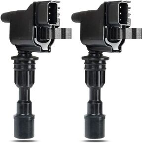 YHTAUTO Set of 2 Ignition Coil Packs Replacement for Mazda Miata 2001 2002 2003 2004 2005 1.8L I4 Replace BP6D18100A9U, BP6D18100A
