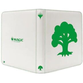 Ultra PRO - Mana 8 12-Pocket Zip PRO-Binder - Forest for Magic: The Gathering, Holds & Protects 480 Standard Sized Cards, Collector's Edition Durable Trading Secure Side-Loading Pocket Binder