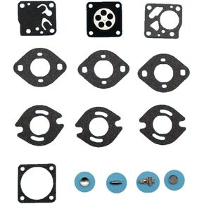 Carb Carburetor Rebuild Repair Kit Compatible with Tillotson Tecumseh RK21 632933 TC200 TC300 HU 99B 99E 100B 100D 106A 107B 107C 107D 108A 108C 108D 108E 109A 110A 112B 112D 113B Z268