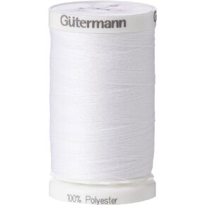 Gütermann White 500mtr/547yd Sew-All Polyester Thread, 5.5x3.5x3.5 cm, 500 Meter