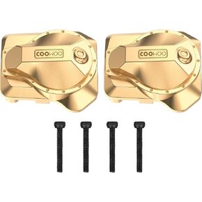 غطاء مبيت المحور المعدني من COOWOO لسيارة 1/10 RC الزاحفة TRX4، قطعتان in Kuwait