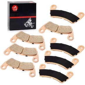 Front & Rear Sintered Brake Pads Kit Compatible with Polaris RZR XP 1000 2014-2022 RZR XP 4 1000 2014-2021 （NO-Premium Edition）