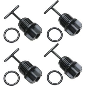 Drain Plug and O-Ring for Yamaha Wave Runner FX 140 Cruiser GP SUV VXR Pro Venture Blaster Jammer Raider XLT XL 500 650 700 760 800 1100 1200 1300 R Replaces EU0-62282-00-00 EU0622820000, 4 PCS