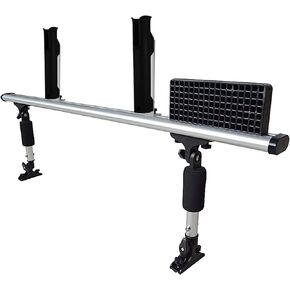 Multi-Use Kayak Trolling Motor Mount Bracket & Fishing Accessories Mount Platform for Kayak/Include 2 Fishing Rod Holders