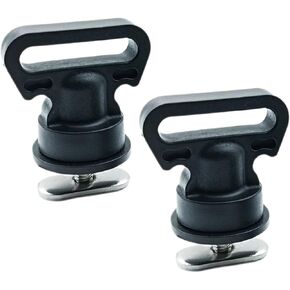 Kayak Track Mount Tie Down,Track Mount Vertical Tie Downs for Securing Cooler, Crate and Other Kayak Accessories