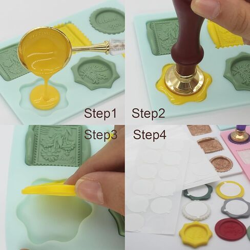 400pcs Pearl White Sealing Wax Beads, Andotopee Bulk Wax Seal Wax Beads for Wax Seal Stamp, White Wax Sealing Pellets for Wax Seal Kit with Wax Seal Pen, Mat, Self-Adhesive Wax Seal Stickers in Saudi Arabia