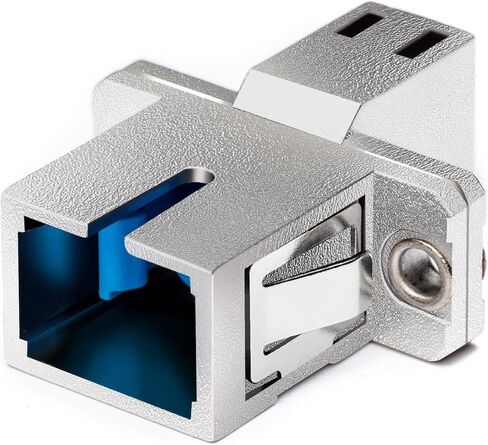 كابل محول الألياف الضوئية المزدوج ST إلى LC متعدد الأوضاع 62.5/125، محول دونجل موصل هجين، محول نقل متبادل عبر الإنترنت من ذكر إلى أنثى - 1 قدم. in Kuwait