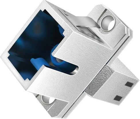 كابل محول الألياف الضوئية المزدوج ST إلى LC متعدد الأوضاع 62.5/125، محول دونجل موصل هجين، محول نقل متبادل عبر الإنترنت من ذكر إلى أنثى - 1 قدم. in Kuwait