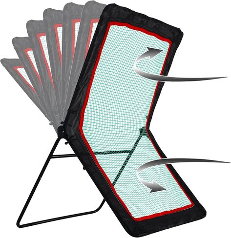 كرة البيسبول الخلفية، شبكة ارتداد البيسبول، كرة البيسبول الخلفية، شبكة ارتداد البيسبول، 4X7FT تجميع محمولة in Kuwait